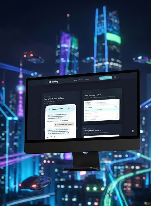 WeblyChat website